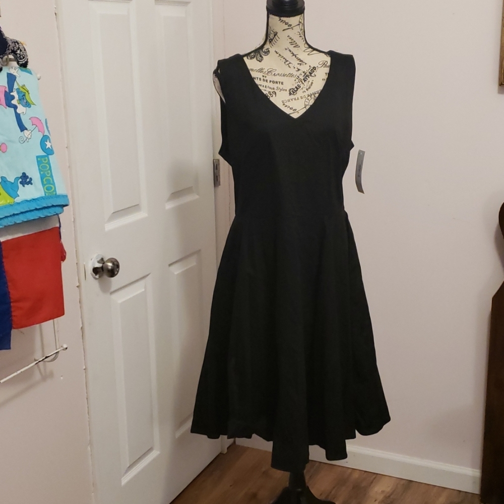 Stunning black cocktail dress